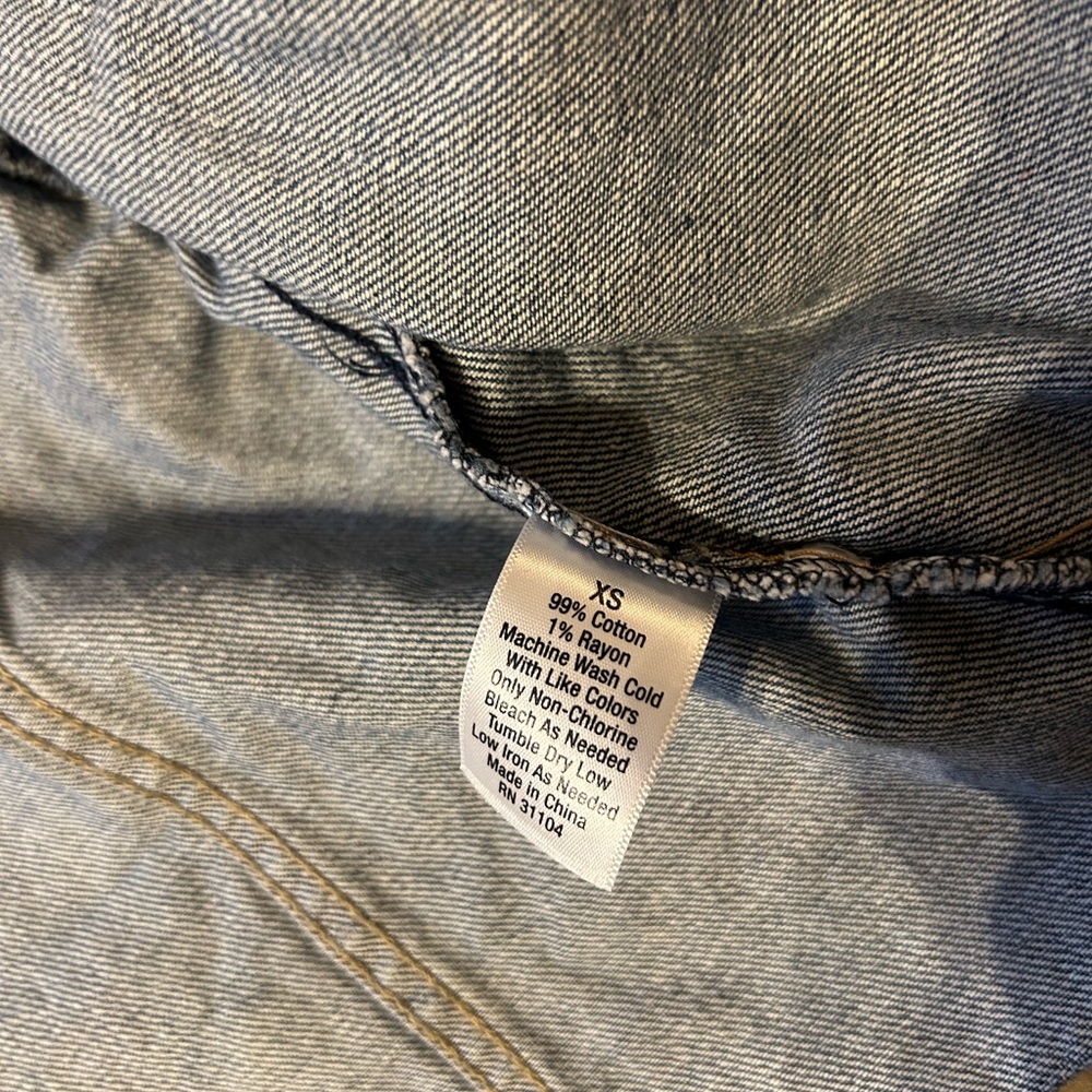 True Craft Blue Denim Jacket - Picture 4 of 4
